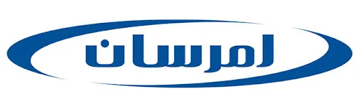 لوگو امرسان آبی رنگ